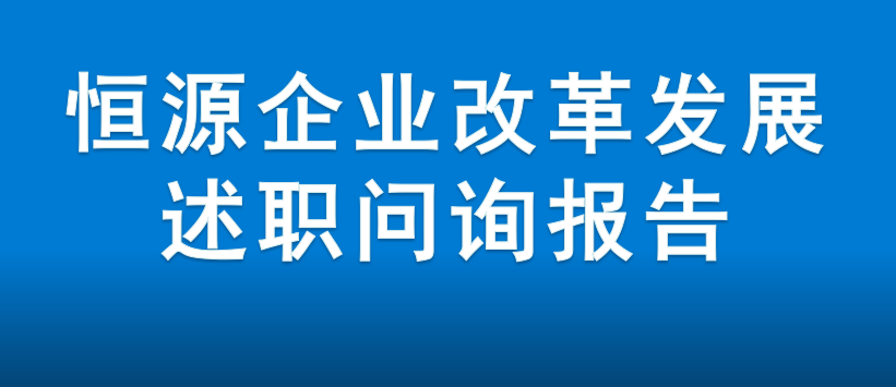 临沂市恒源热力集团企业改革发展述职问询报告